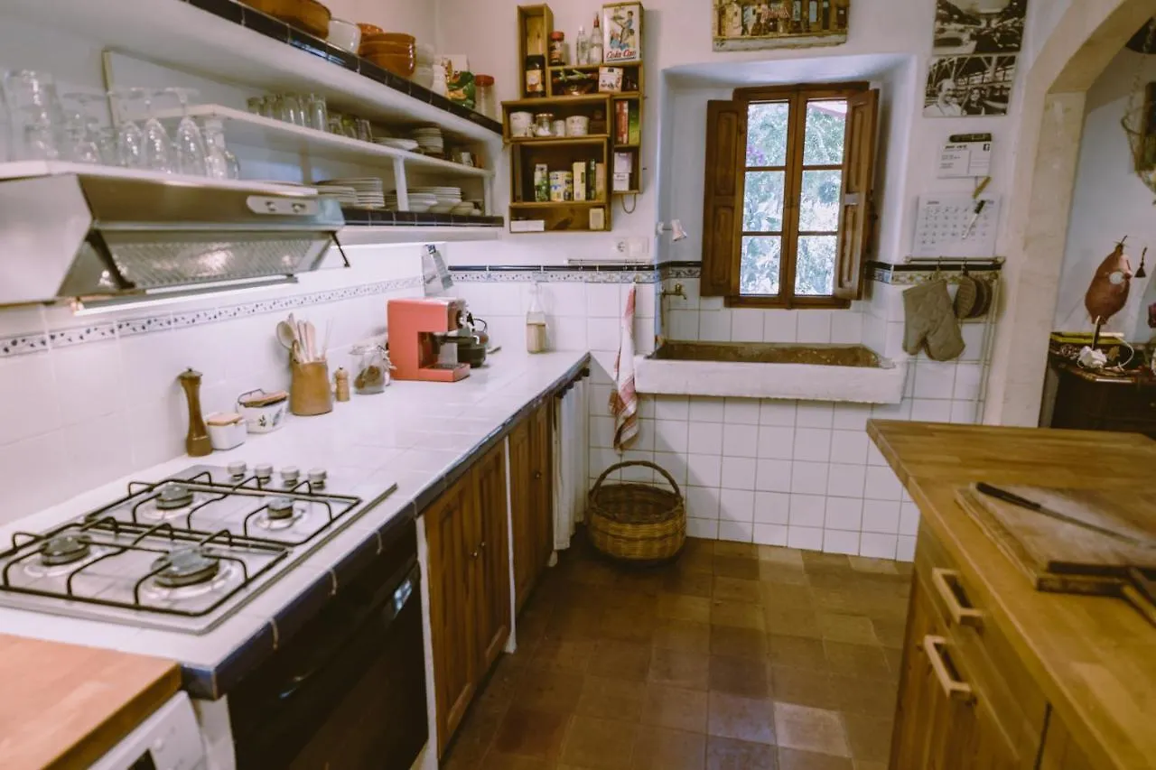 Can Reco, Casa Bohemia En El Campo Sant Llorenc Des Cardassar Espagne